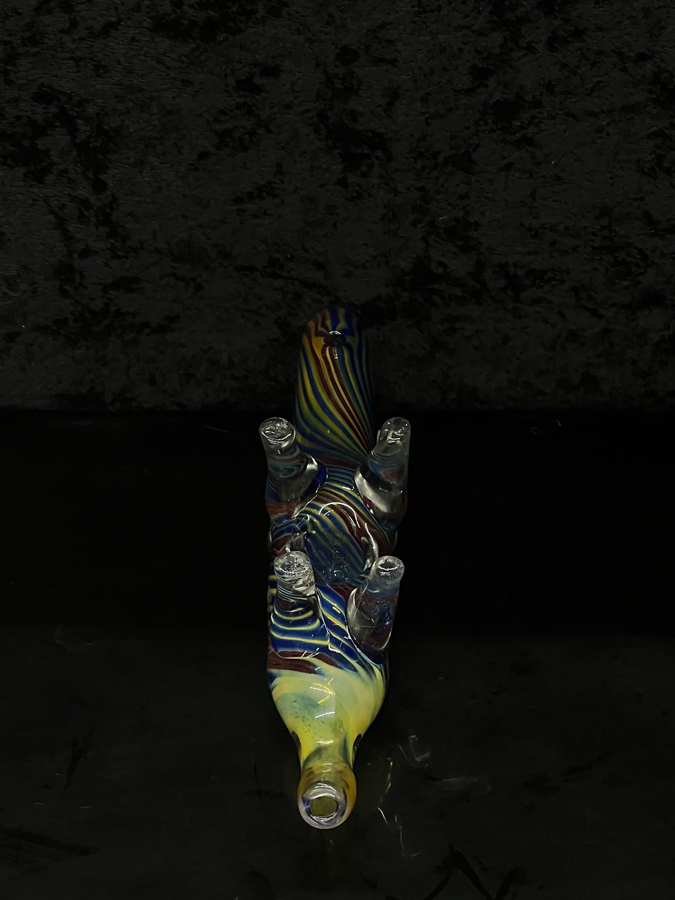 Thumbnail: Rainbow hippo hand pipe 