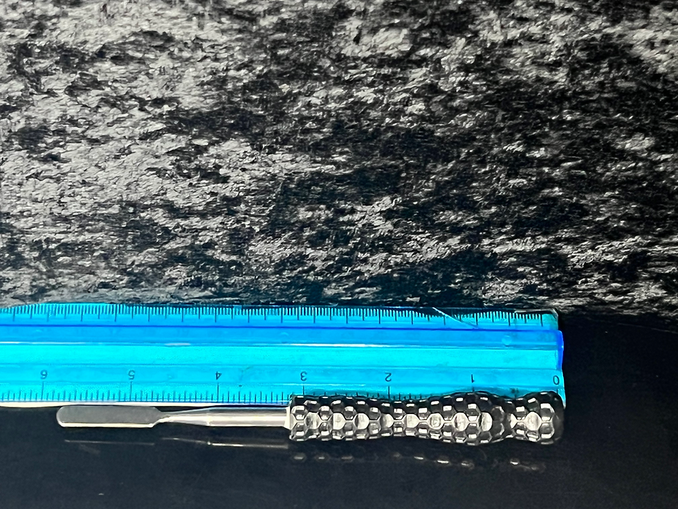 Thumbnail: 5.5in. Metal with honeycomb handle dab tool