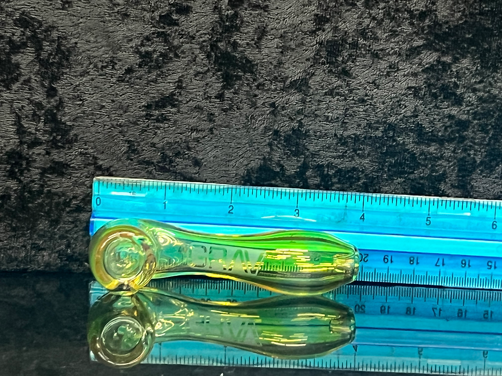 Thumbnail: Grav yellow Sherlock hand pipe