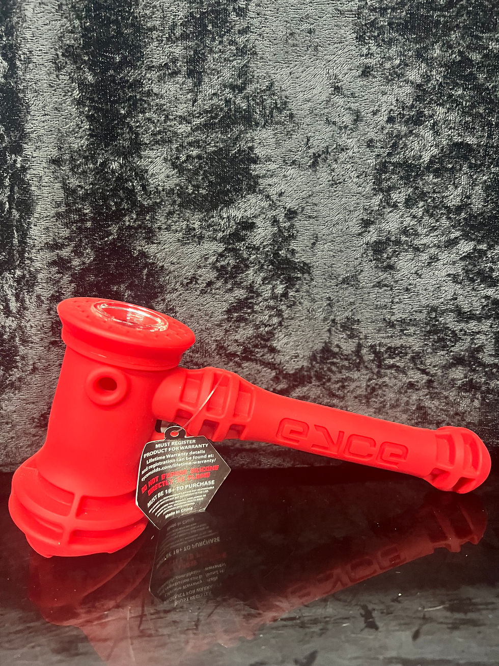 Thumbnail: Eyce red hammer bubbler