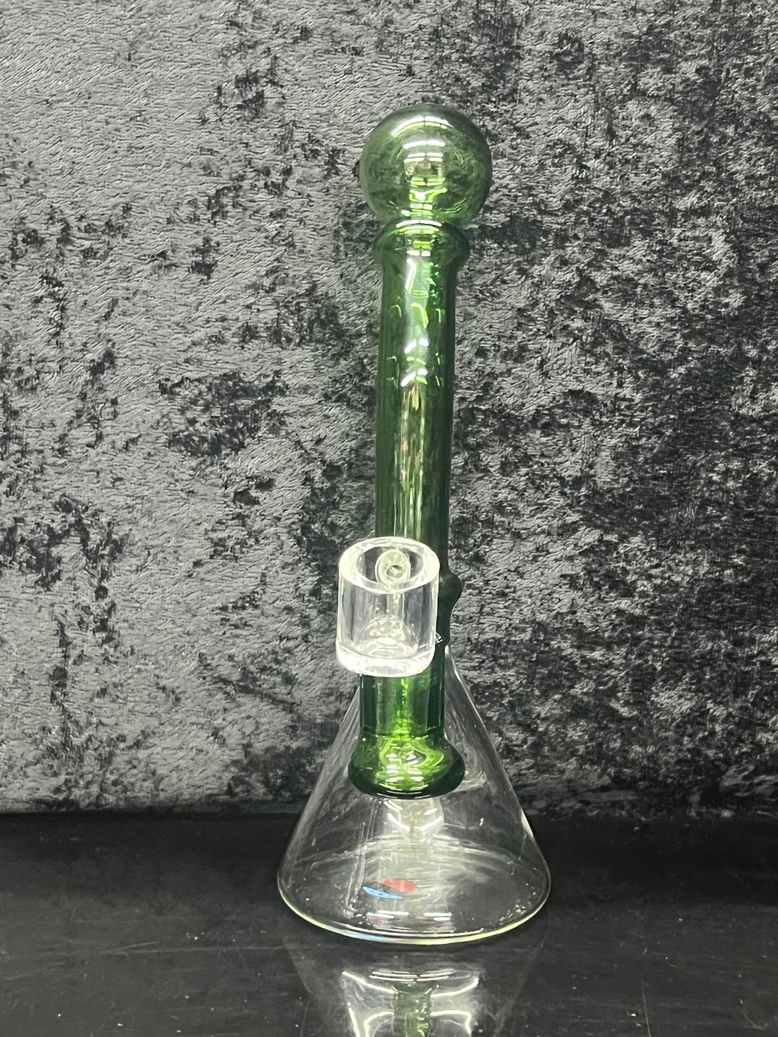 Green/clear lazy boi beaker