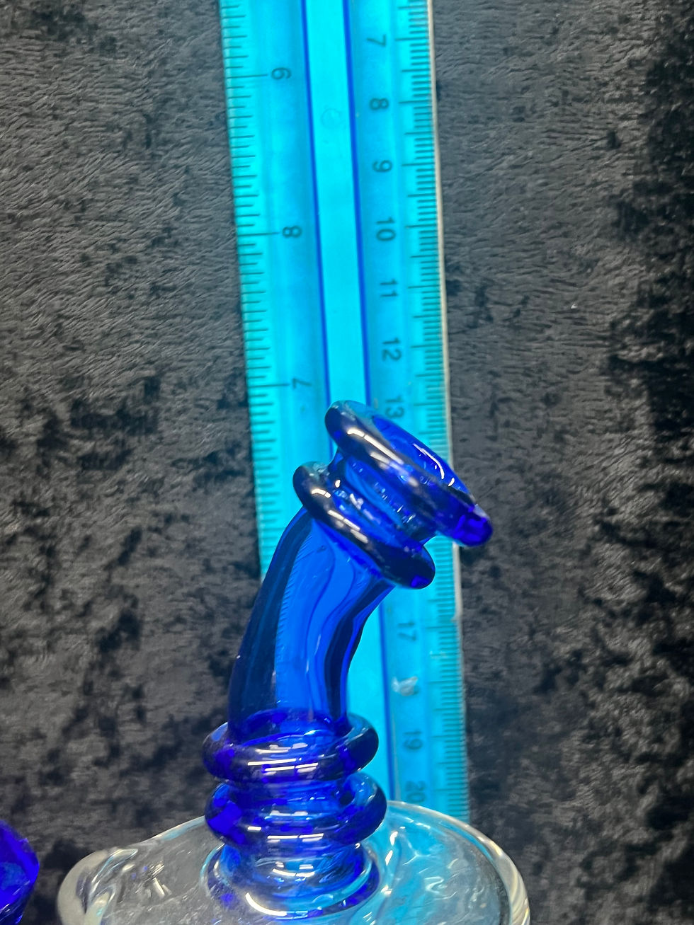 Thumbnail: Diamond Glass slime blue recycler