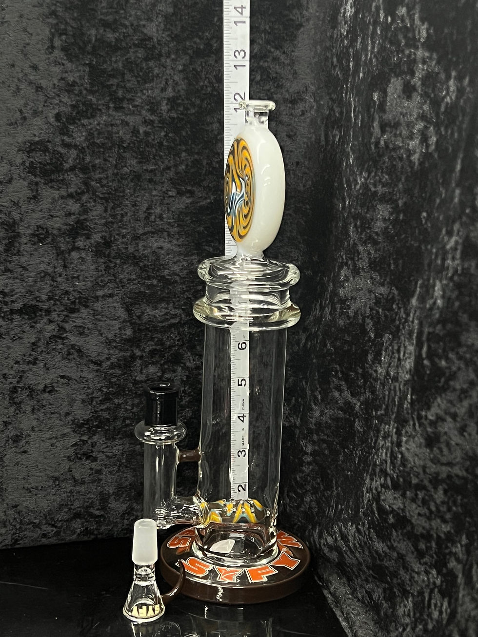 Thumbnail: Sci-fi wig wag donut inline perc bong