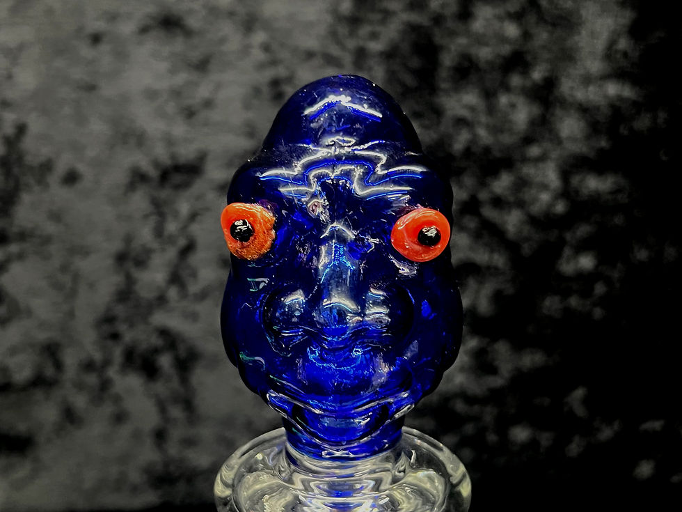 Thumbnail: Sci-fi double blue alien