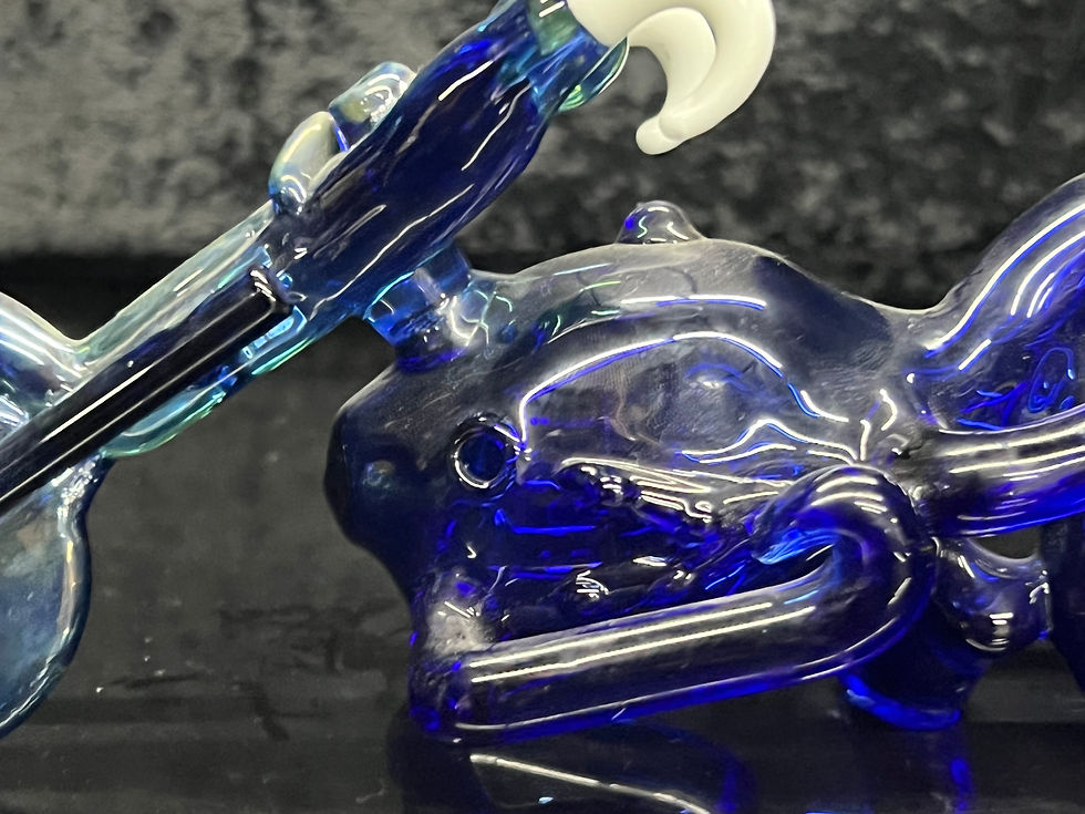 Thumbnail: Blue bike pipe 