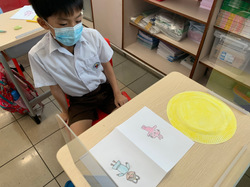 製作嫦娥玉兔燈籠