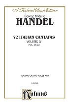 Thumbnail: 72 Italian Cantatas for Soprano or Alto, Volume IV, Nos. 56-72