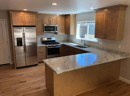remodeled kitchen