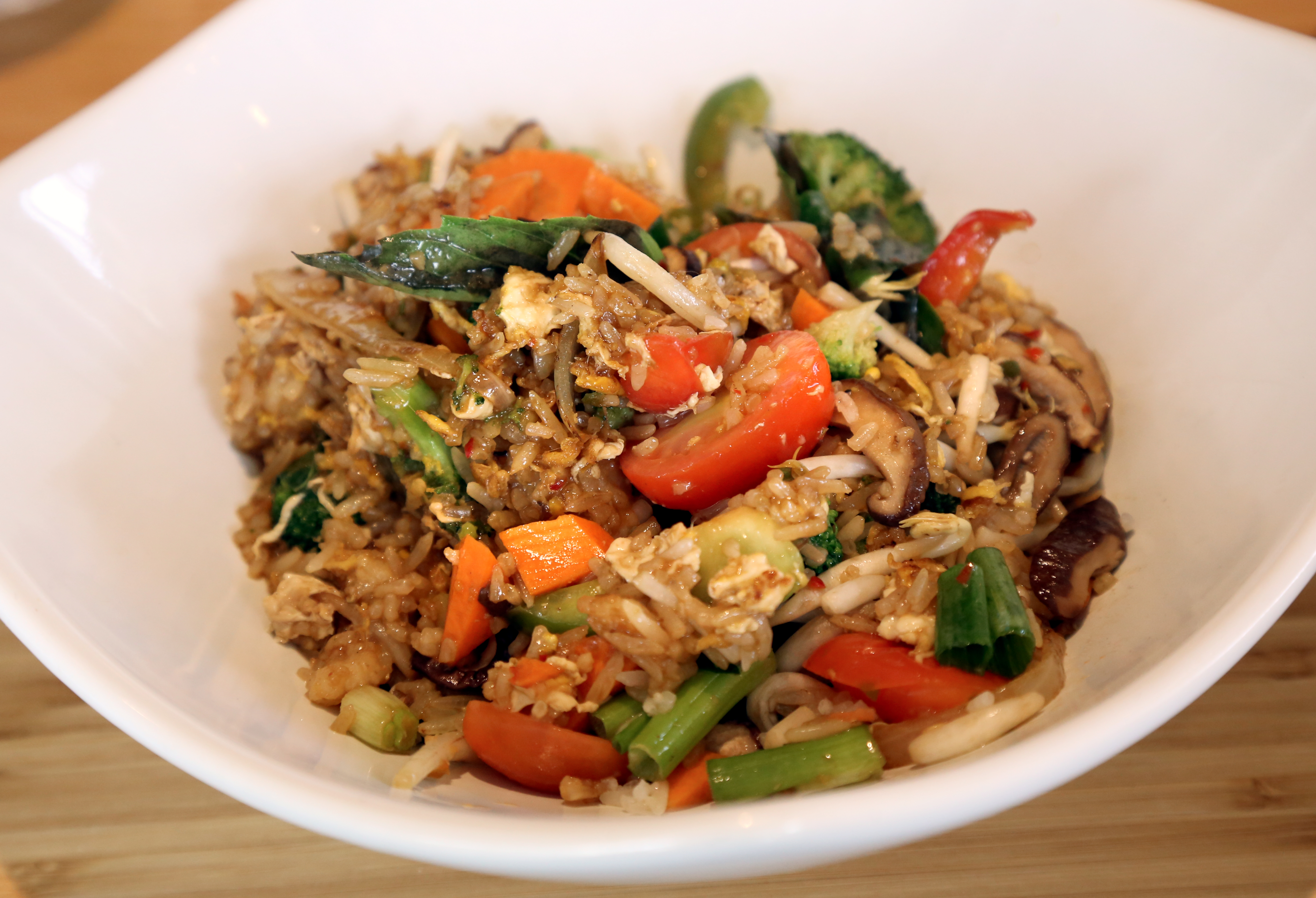 Basil Vegetable Fried Rice