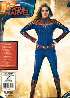 SALE Captain Marvel Superhero sexy cute halloween costume