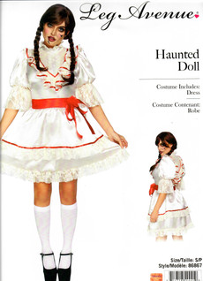 Haunted Doll Annabelle cute halloween costume