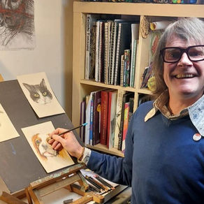 Groovy's Pet Portraits: a Q&A with Graham Gordon Art