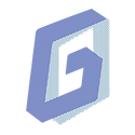 Grain and glass branding logo