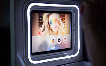 Booth in a box photo booth face effects example picture