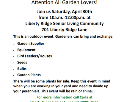 ATTENTION GARDENERS! 