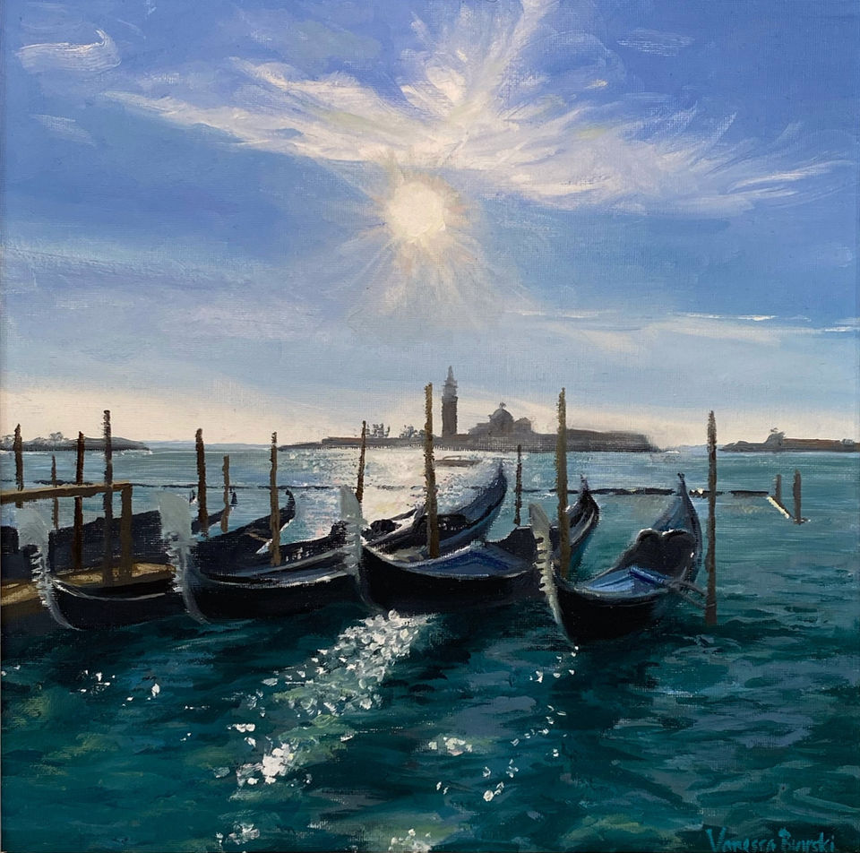 Sunrise from San Marco
Venice
Oil Painting