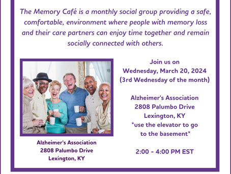 March Memory Cafe