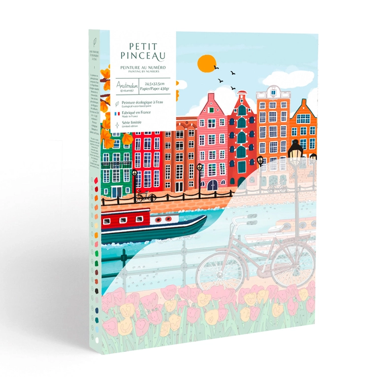 Amsterdam - Paint By Numbers Kit