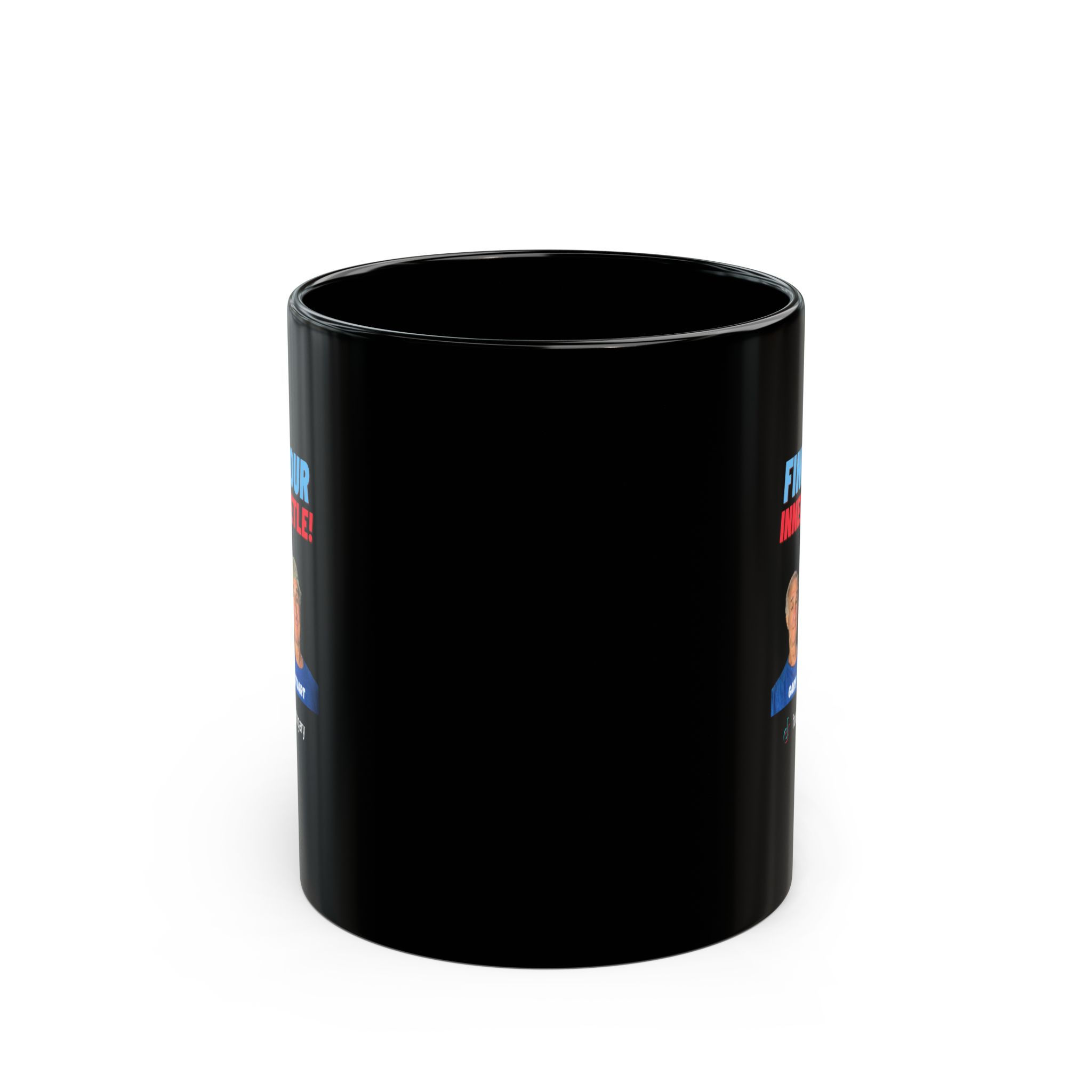Inner Deetle Black Mug