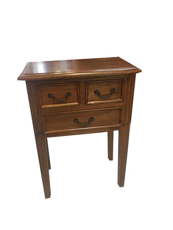 3 drawer phone table