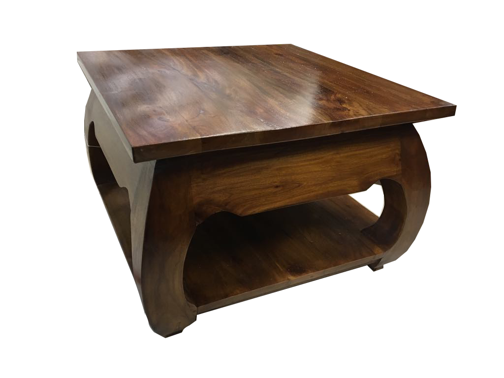 mohaogany opuim side table