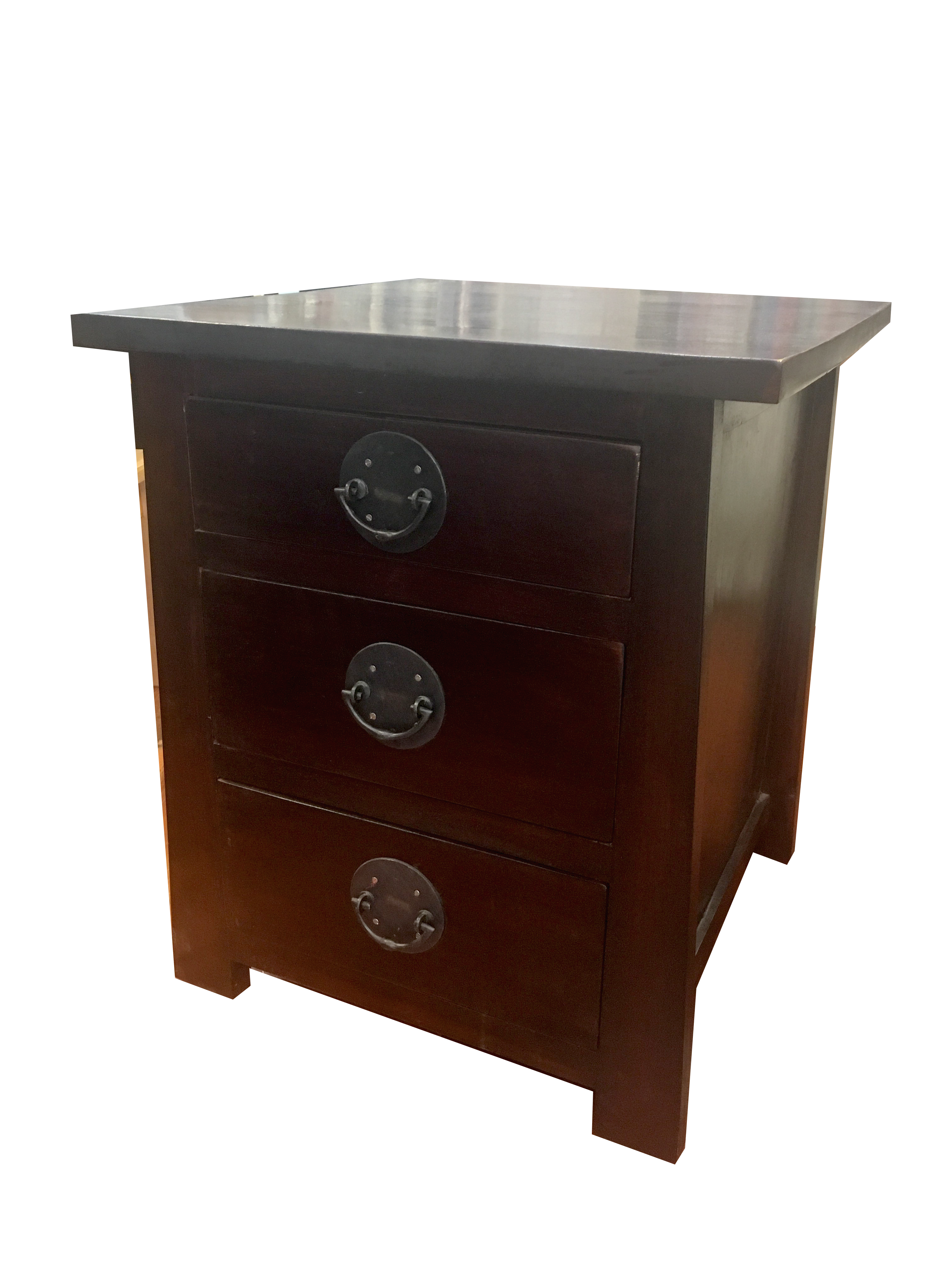 3 drawer jap bedside