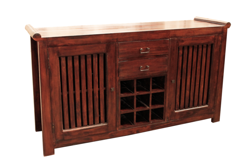 Surabaya Japanese Buffet w wine rack cut