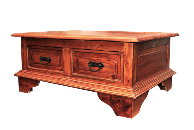 Surabaya Rustic Coffee Table cut