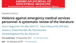 Violence Against EMS Personnel