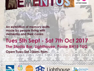Mementos Exhibition, come and see the work by Prama carers and people living with Dementia