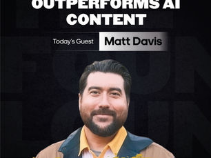 How Authentic Video Outperforms AI Content w/ Matt Davis (EP #81) 