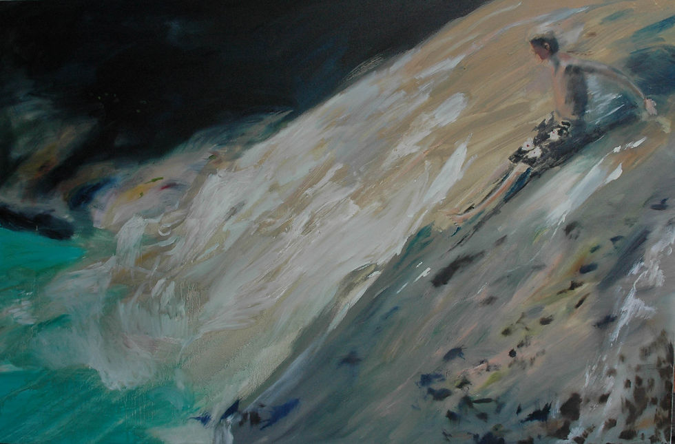 Sliding Waters