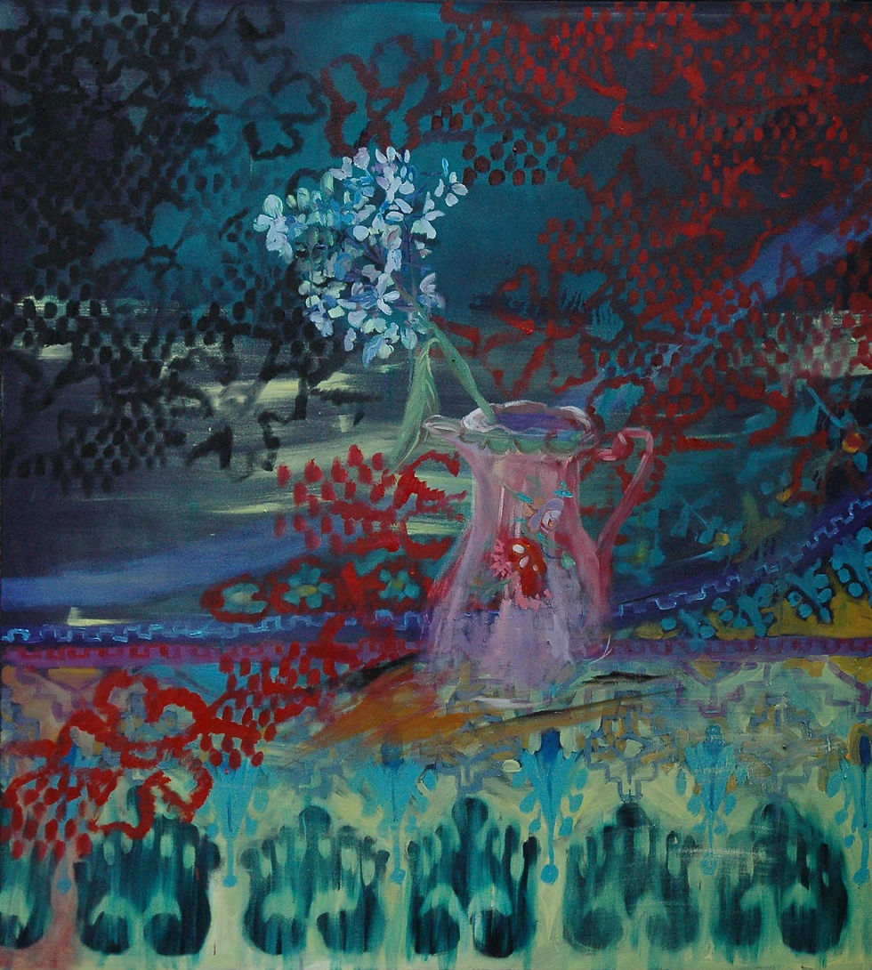 Red Veiled Moon