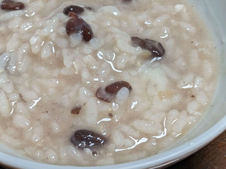 小豆がゆ