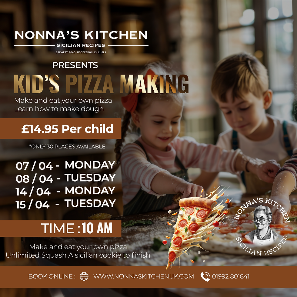 Kid's PIZZA MAKING
