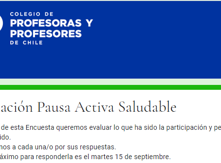 EVALUACIÓN PAUSA ACTIVA SALUDABLE