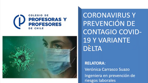 CP-Capacitación Coronavirus y Prevención de contagio Covid-19 y variante Delta