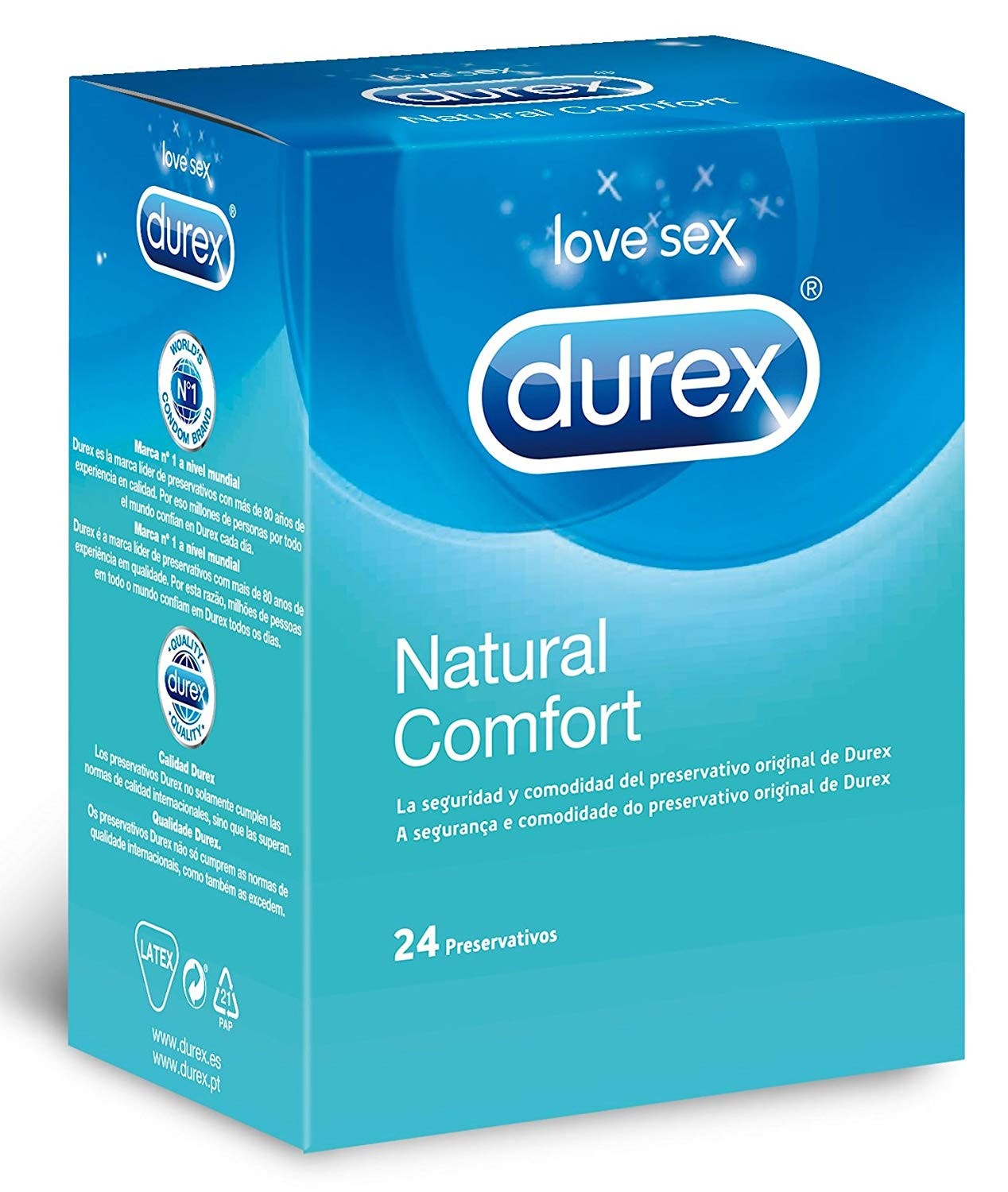 Caja de 24 preservativos Durex