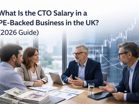What Is the CTO Salary in a PE-Backed Business in the UK? (2026 Guide)