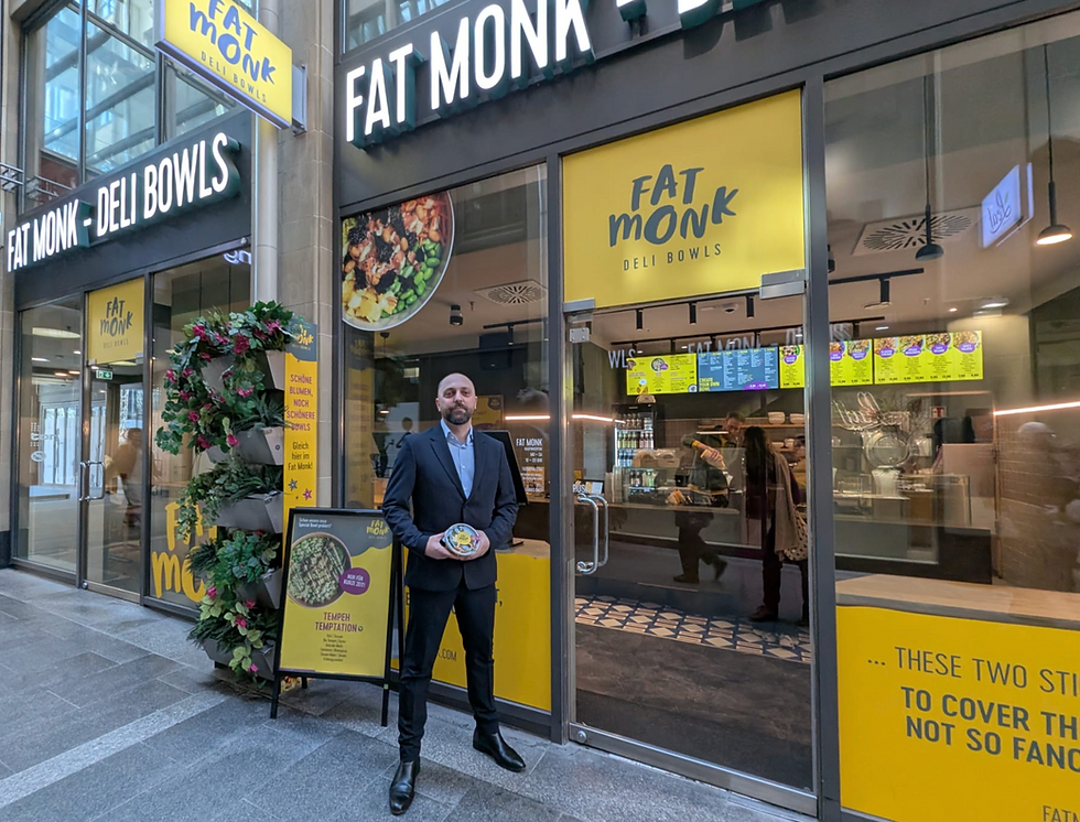 Fat Monk Deli-Bowls continues to grow in Munich