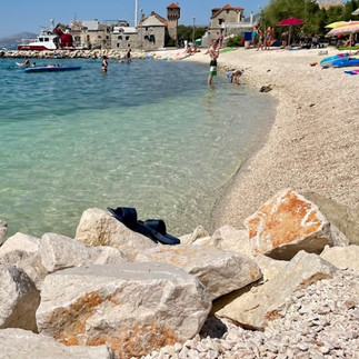 Kamp plaža u Kaštel Gomilici