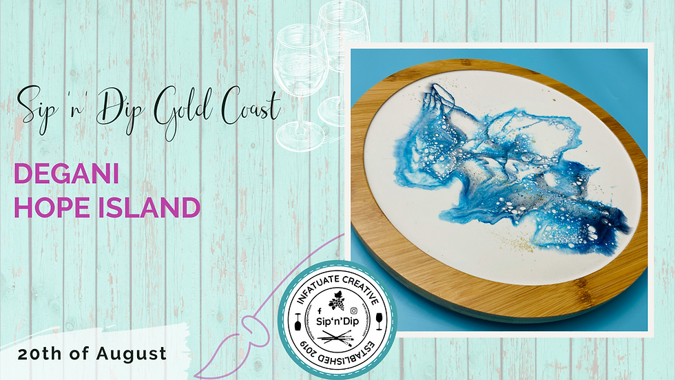 HOPE ISLAND - DEGANI - Learn to resin a lazy susan!