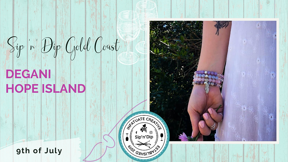 HOPE ISLAND - DEGANI - Learn to Make Two Bracelets Using Genuine Crystals!