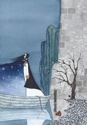 Lady of Shallot. Elizabeth Kübler-Ross, stages of grief.