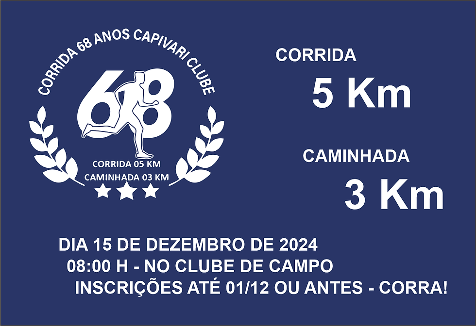 Corrida 68 anos do Capivari Clube