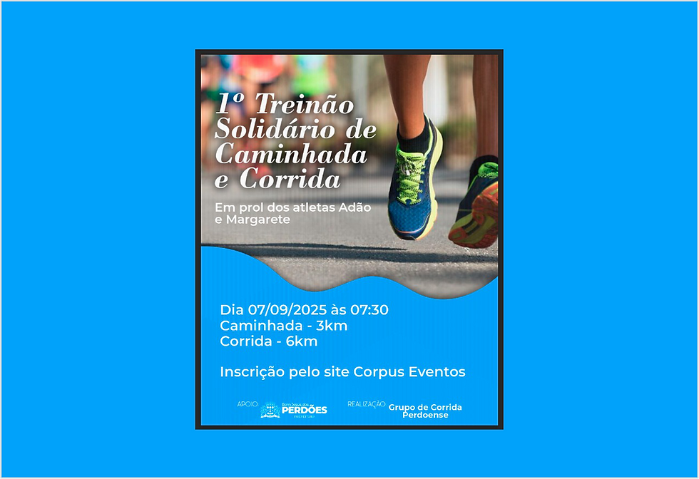 1º Treinão de Caminhada e Corrida