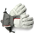 Grey Ski Gloves