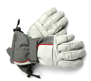 Gants de ski gris
