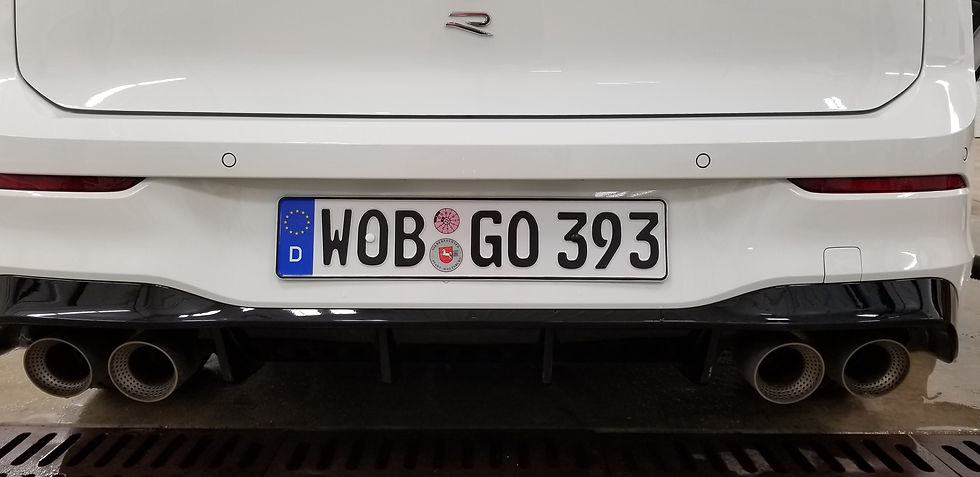 One of the first Golf Mk 8s in the country.