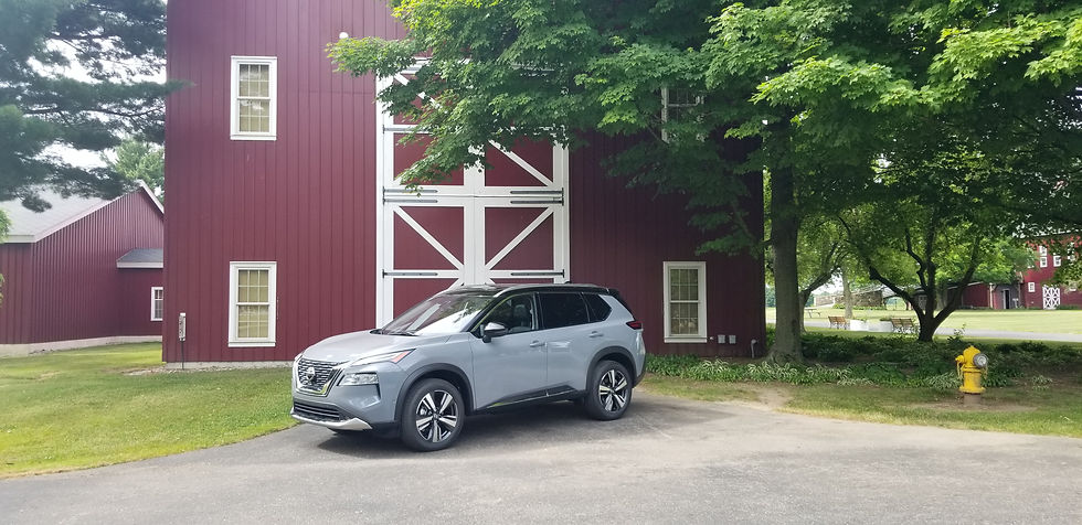 Sneek peek at the new Rogue at the amazing Gilmore Car Museum..